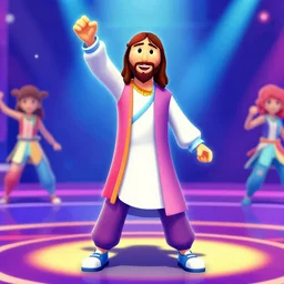 jesus in just dance game