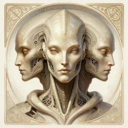 symmetry!! portrait of adamantium alien in the style of horizon zero dawn, machine face, intricate, elegant, highly detailed, digital painting, artstation, concept art, smooth, sharp focus, illustration, art by artgerm and greg rutkowski and alphonse mucha, 8 k