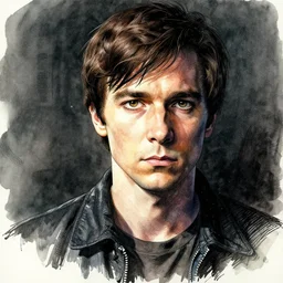 portrait, Thom Yorke, watercolor, dramatic lighting, cinematic, establishing shot, extremely high detail, foto realistic, cinematic lighting, pen and ink, intricate line drawings, by Yoshitaka Amano, Ruan Jia, Kentaro Miura, Artgerm, post processed, concept art, artstation, matte painting, style by eddie mendoza, raphael lacoste, alex ross