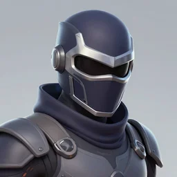 epic mask helmet robot ninja portrait stylized as fornite style game design fanart by concept artist gervasio canda, behance hd by jesper ejsing, by rhads, makoto shinkai and lois van baarle, ilya kuvshinov, rossdraws global illumination radiating a glowing aura global illumination ray tracing hdr render in unreal engine 5, tri - x pan stock, by richard avedon