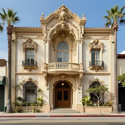 Modern Day Los Angeles | Rococo Art| highly-detailed 4k