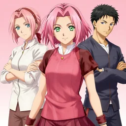 Haruno Sakura, deviantart, gumroad, patreon, high quality, digital drawing by TUREwindwalker, YiQiang and ShuraKRGT