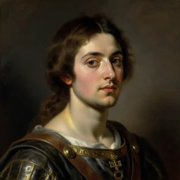 Portrait of a great warrior, by Sorolla