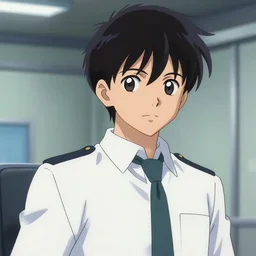 engineer tf 2 as an anime character