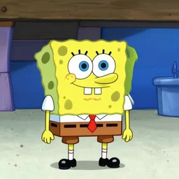 SpongeBob as real human