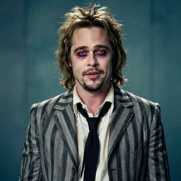 brad pitt as beetlejuice