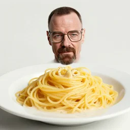 Linguini as gustavo fring from breaking bad, 8k, photorealistic,