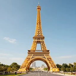 the eiffel tower made out of cheese