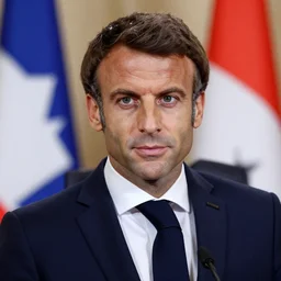 emmanuel macron by obey, obey style