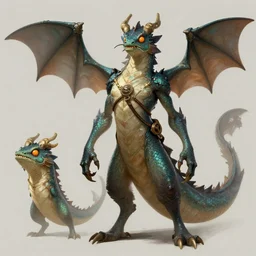 detailed concept art of a dragon fish character by richard anderson and luolin, artstation, artstationhd