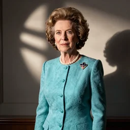 liz truss cosplaying as margaret thatcher