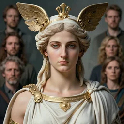 highly detailed portrait of athena goddess of wisdom, photographic realistic background, by atey ghailan, by greg rutkowski, by greg tocchini, by james gilleard, by joe fenton, by kaethe butcher, trending on instagram, award winning details