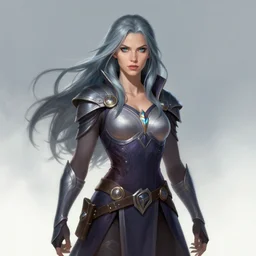 Britt Ekland as Storm, fantasy art, in the style of artgerm, illustration, epic, fantasy, intricate, hyper detailed, artstation, concept art, smooth, sharp focus, ray tracing, vibrant, photorealistic