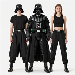 1 9 8 0 s exercise fashion inspired by darth vader