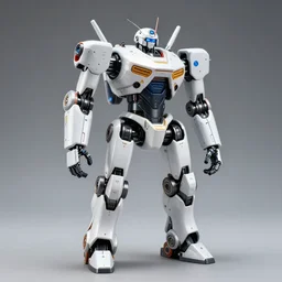 mech robot model, studio lighting, product photo