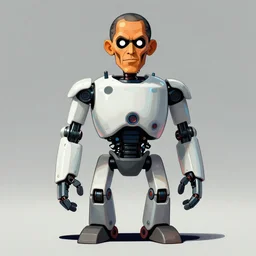 evil robot Obama