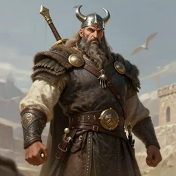 ! kurdish! viking, highly detailed, digital painting, artstation, award winning art, sharp focus, incredibly strong and tall