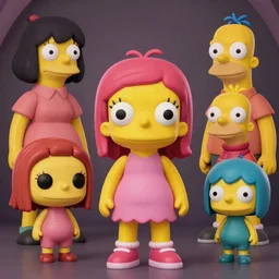 young laura prepon, funko pop, simpsons and nendoroid mashup, by tom bagshaw, pixar, ghibli and ilya kuvshinov, rtx rendering, octane render 1 2 8 k, maya, extreme high intricate details by wlop, digital anime art by ross tran, medium shot, composition by sana takeda, dramatic lighting by greg rutkowski