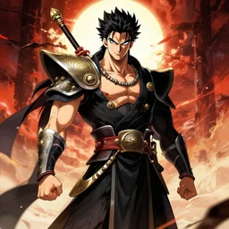 God of destruction, Trending on Artstation, Hiroaki Tsutsumi style