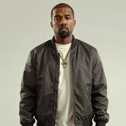 Kanye West in GTA V, cover art by Stephen Bliss, artstation, no text