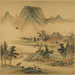 han dynasty landscape painting
