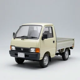 studio photograph of a single 1 9 9 8 honda kei truck, ektachrome photograph, volumetric lighting