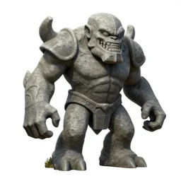 stone golem by johfra bosschart