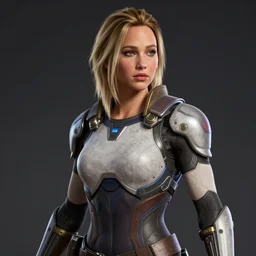jennifer lawrence in apex legends new season artwork, video game, octane render, digital art, trending on artstation, 4 k, intricate detail