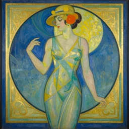 Art Deco painting