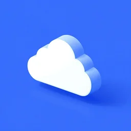 a cloud computing isometric 3 d icons, 8 k resolution, gamedesign, octane render, blender 3 d, vector image