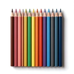 pastel colored pencil set, high detail macro photography, isolated on a pure white background, centered, entire object in frame, sharp focus, soft studio lighting
