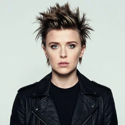 Portrait of Punk Millie Bobby Brown by Yoji Shinkawa