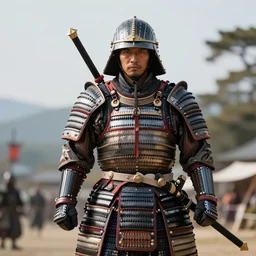 a medieval knight that is also a japanese shogun
