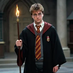 Duke Nukem as an Hogwarts studen
