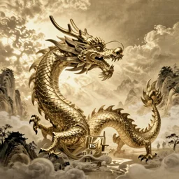 chinese dragon, loong