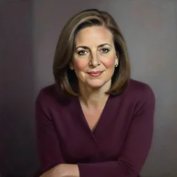 Sheryl Sandberg, painting by Fernando Botero