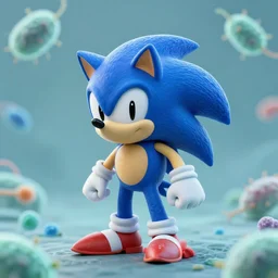 sonic the hedgehog shaped bacteria, microscope bacterial photography