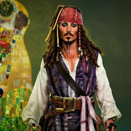 captain jack sparrow in rick and morty, au naturel, hyperdetailed, digital art, trending in artstation, cinematic lighting, studio quality, smooth render, unreal engine 5 rendered, octane rendered, art style by klimt, nixeu, ian sprigger, wlop, krenz cushart