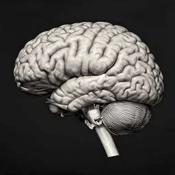 a human brain by Ed Emshwiller, 8K UHD, high detail