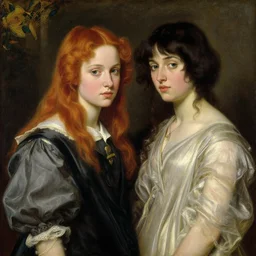 a beautiful painting of young gillian anderson  by John Everett Millais and Dante Gabriel Rossetti and John Collier and john william waterhouse, pre-raphaelite, detailed, trending on artstation