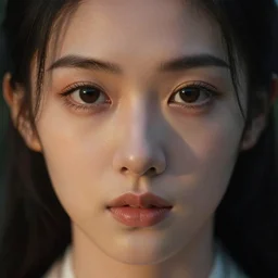 such a lovely face,, symmetric, dynamics lighting, cinematic,