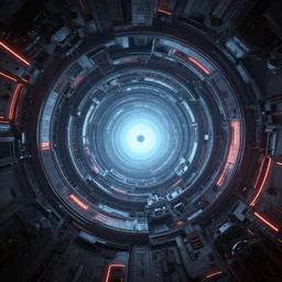 inter dimension portal to a distant future, style artstation, style greg rutkowsk, ciberpunk, comic art book, biopunk, octane render, unreal engine 6, epic game graphics