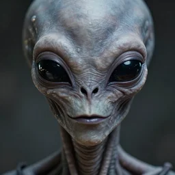 closeup portrait of a gray alien, depth of field, zeiss lens, detailed, symmetrical, centered, fashion photoshoot, by Annie Leibovitz and Steve McCurry, David Lazar, Jimmy Nelsson, Breathtaking, 8k resolution, extremely detailed, beautiful, establishing shot, artistic, hyperrealistic, beautiful face, octane render