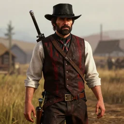 Gordon Freeman in Red Dead Redemption 2