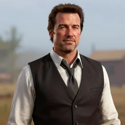 Arnold Schwarzenegger in Red Dead Redemption 2