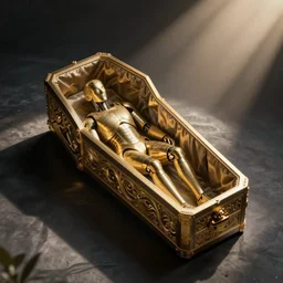 bot in a coffin