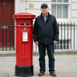Real-life Postman Pat, as a real human