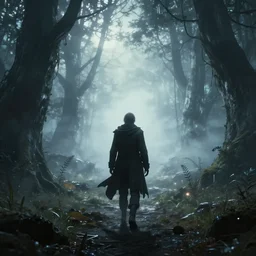 disco elysium ronin wandering a world of spirits cinematic surreal