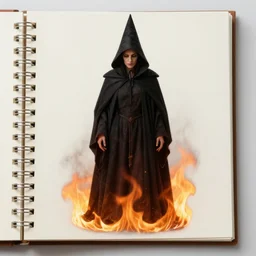 burn the witch, historical archive photo