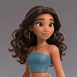 Monaliza as a Disney, digital art, highly detailed, award winning, concept art, intricate, sharp focus, masterpiece, Trending on Artstation HQ, unreal engine 5, 4K UHD image